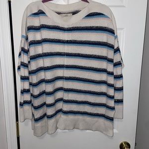LOFT striped sweater
